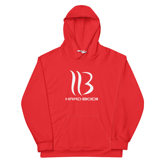 Hard Bodii Signature Hoodie - Men red